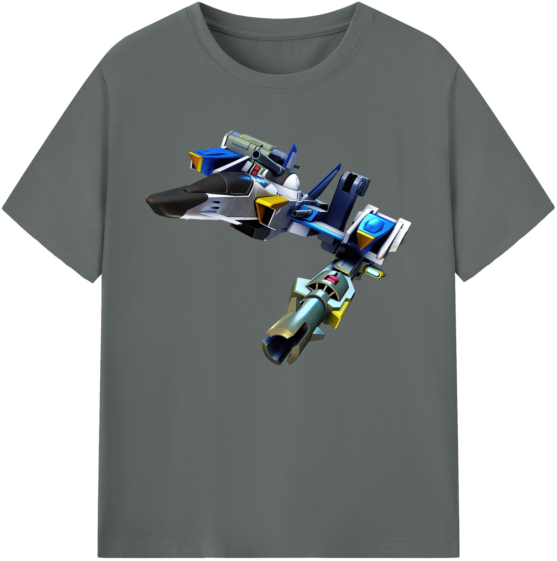 （画像用） 機動戦士ガンダム Mobile Suit Gundam 綿100％ メンズ半袖Tシャツ｜肌触りやわらか＆通気性